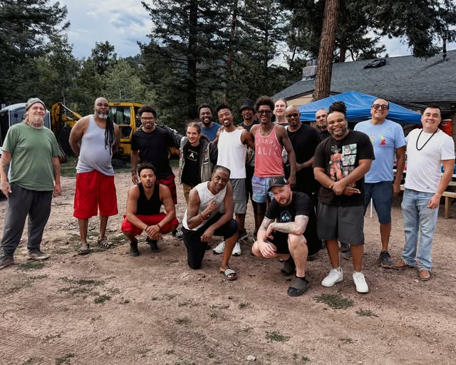 Hypnautic with a group of people outdoors